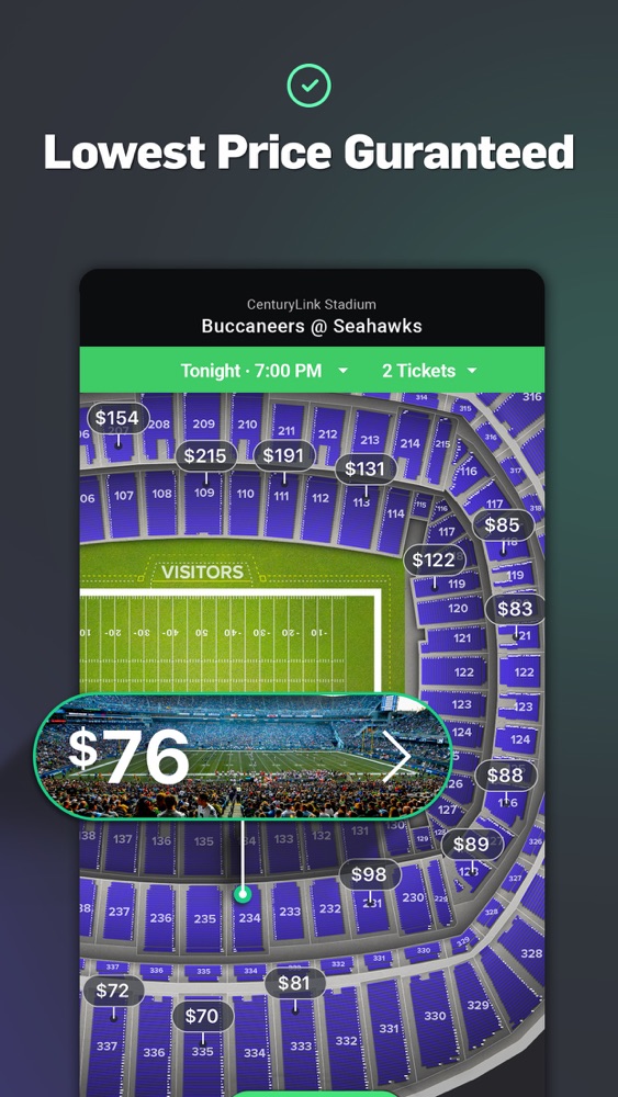 Gametime - Last Minute Tickets App For IPhone - Free Download Gametime ...