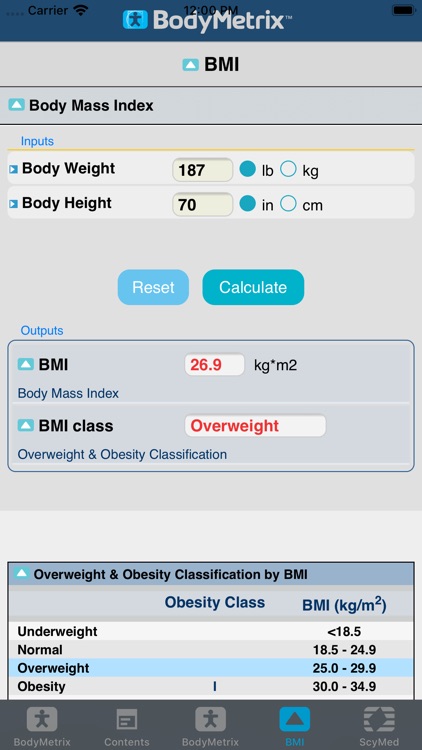 BodyMetrix screenshot-5