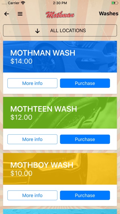 Mothman Car Wash