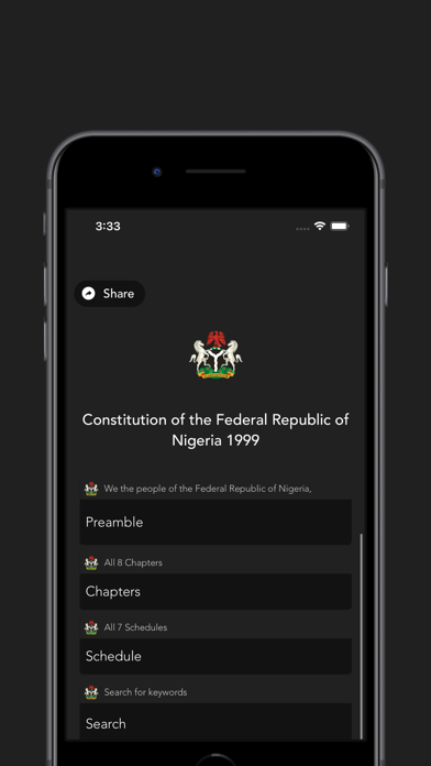 How to cancel & delete Nigerian Constitution 1999 from iphone & ipad 2