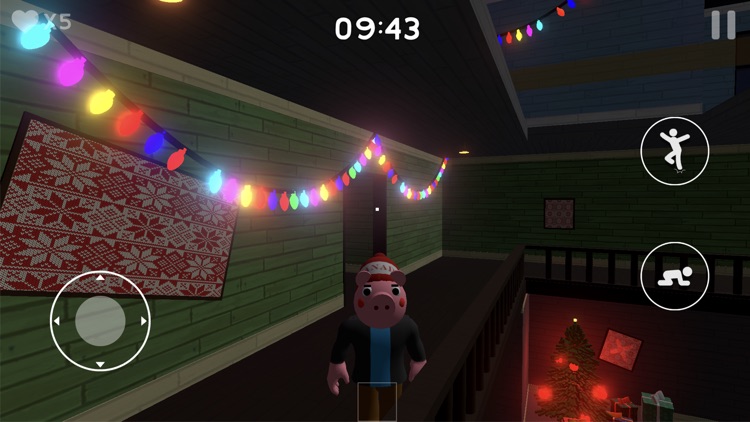 Scary Piggy Santa- Horror Game