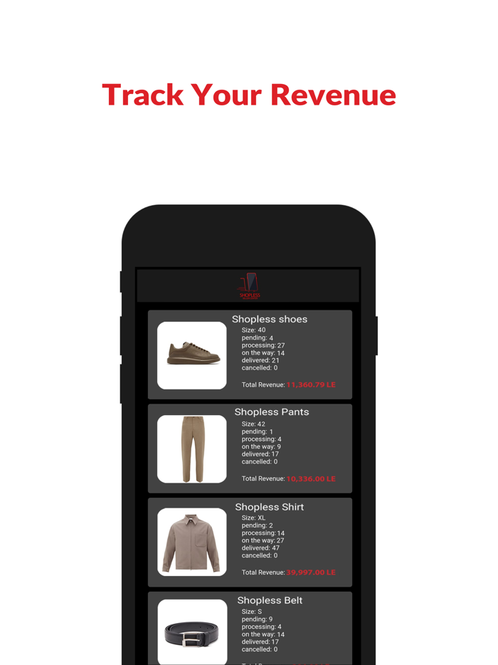 Shopless Seller Center