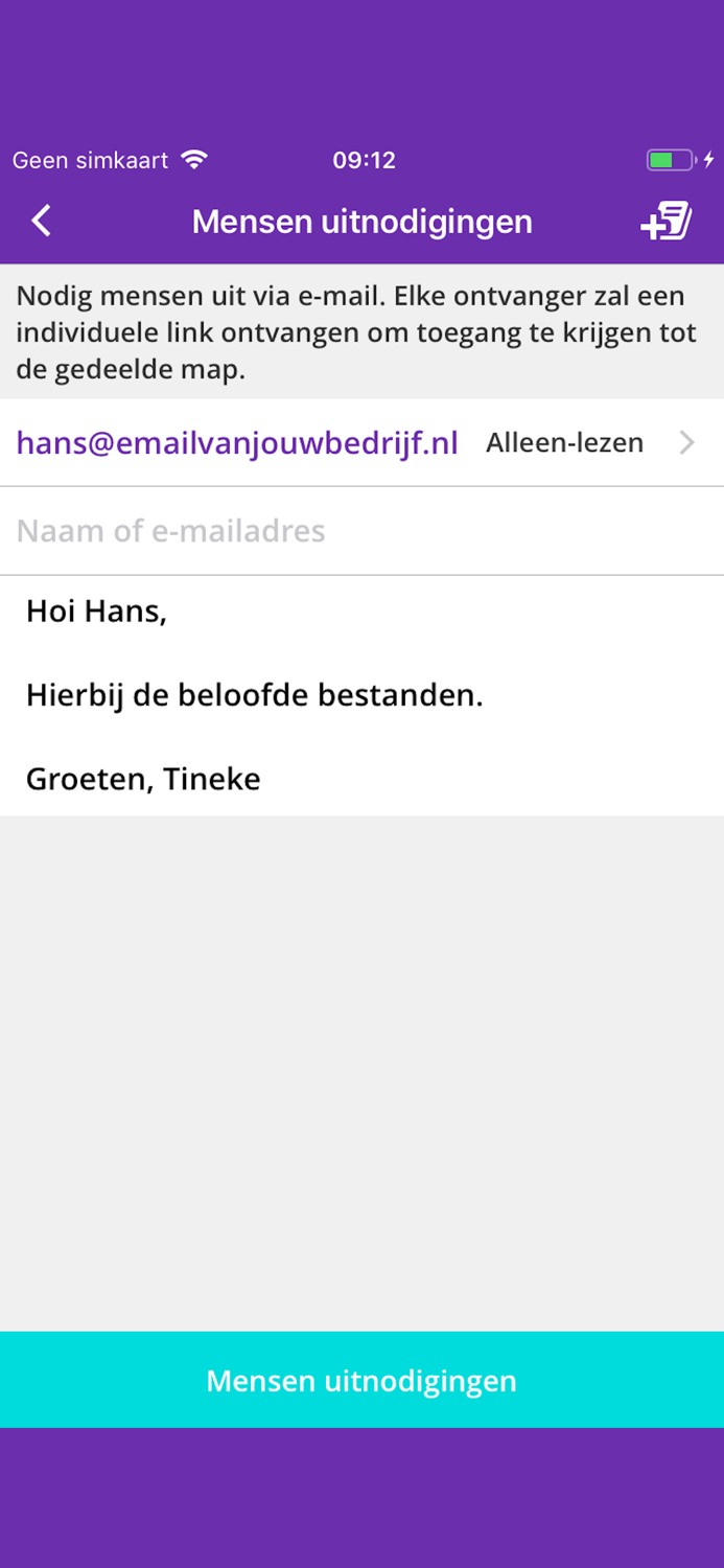 Drive van Mijndomein