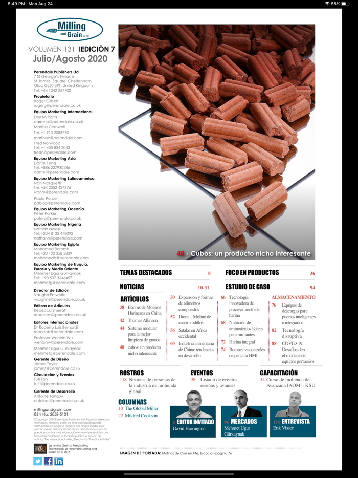 Milling and Grain Español