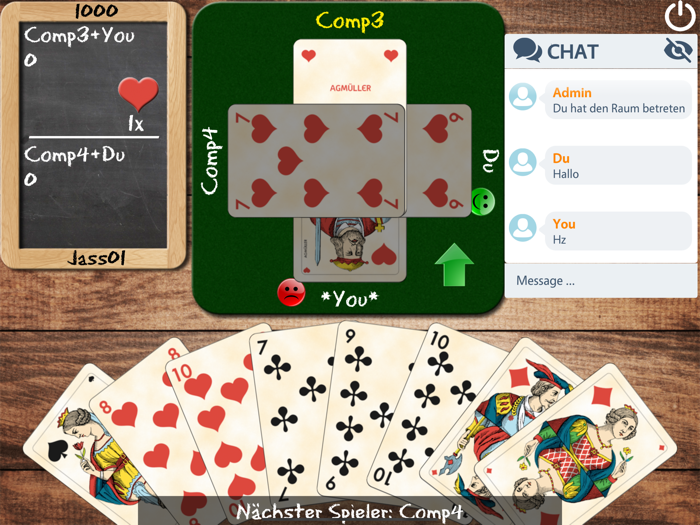 SwissJass Jassen Online