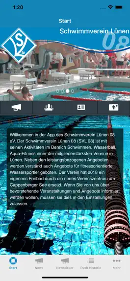 Game screenshot Schwimmverein Lünen 08 apk
