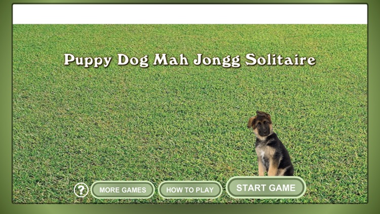 Puppy Dog Mah Jongg Solitaire