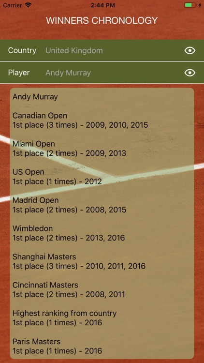 World Tennis Winners: Open Era screenshot-5