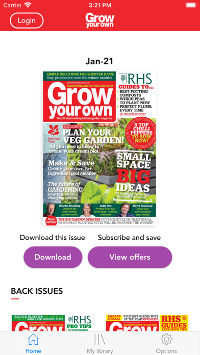 How to cancel & delete Grow Your Own Magazine from iphone & ipad 1