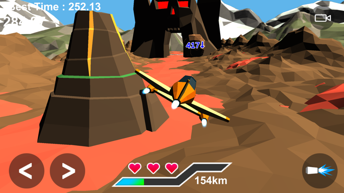 Low-flyingFly Drill Airplane