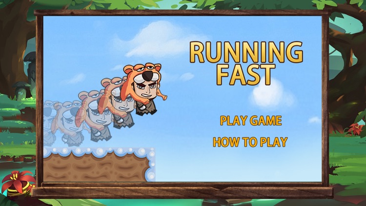 Running fast!