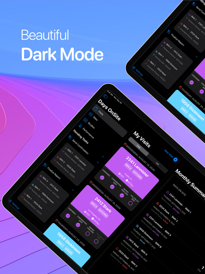 Days OnSite - CRA Tracker