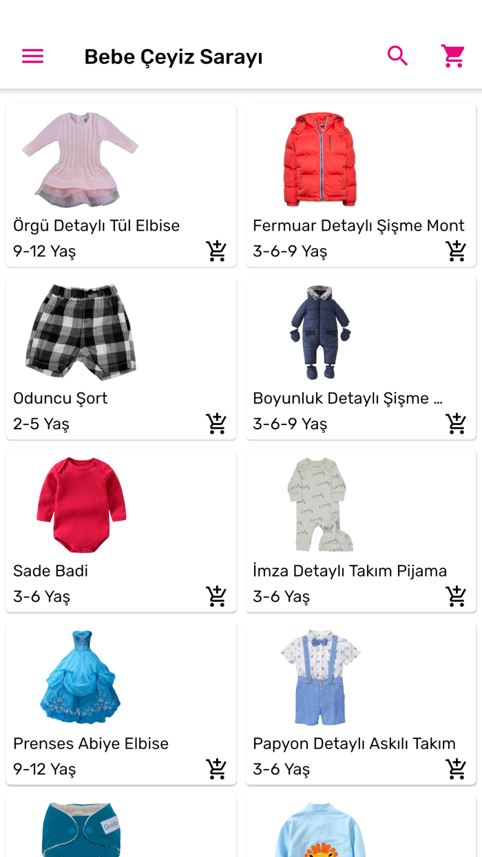 Bebe Çeyiz Sarayı Toptan