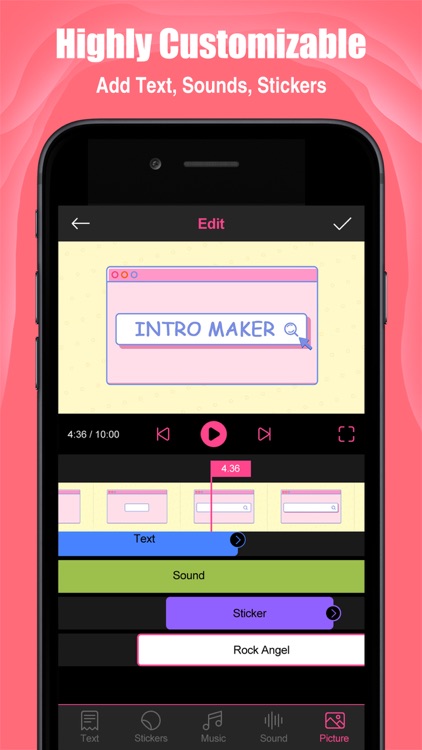 Intro Maker- yt intro designer screenshot-0