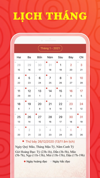 Lịch Vạn Niên 2021 & Lịch Âm screenshot-5