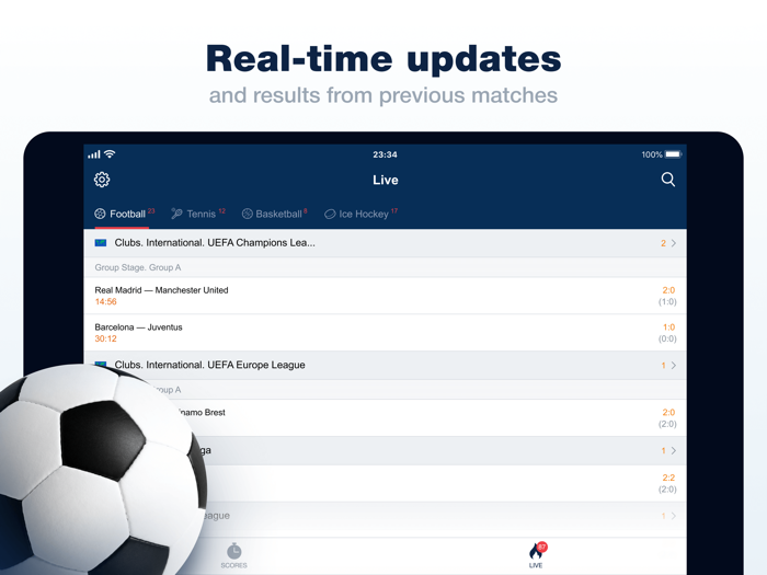 Marathonbet Scores 马博实时比分