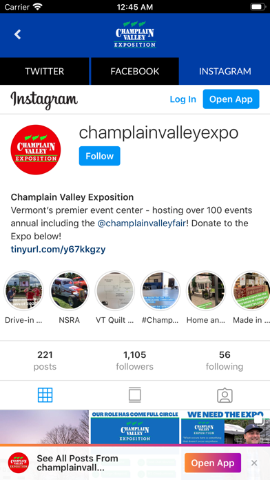 Champlain Valley Expo screenshot 3