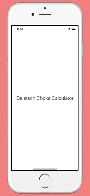 Delatsch Choke Calculator