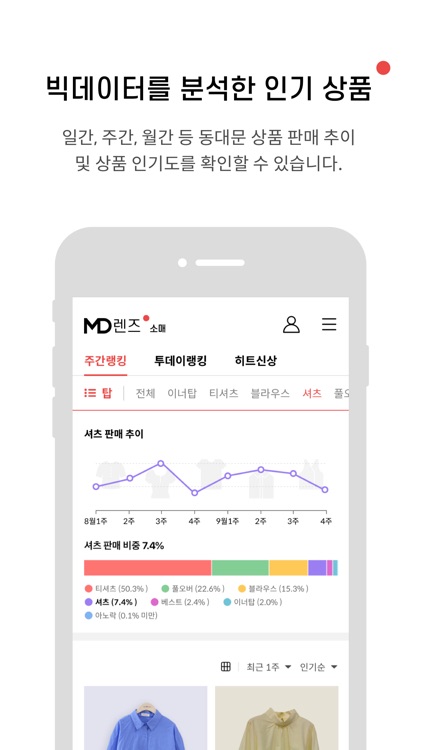 MDLens 소매(소매가 동대문도매상품을 찾는 서비스) screenshot-4