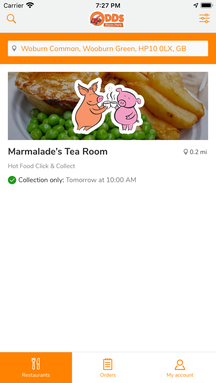 Odds Farm Park Food  Beverage