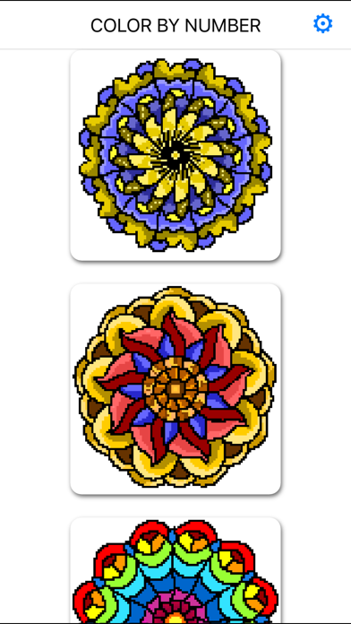 Color By Number, Mandala Paint Screenshots