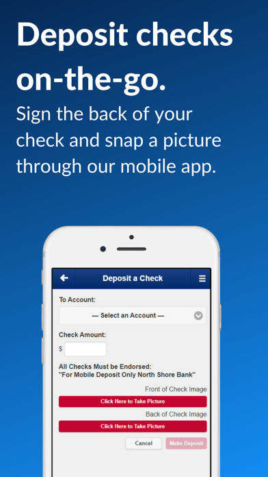 How to cancel & delete North Shore Bank from iphone & ipad 4