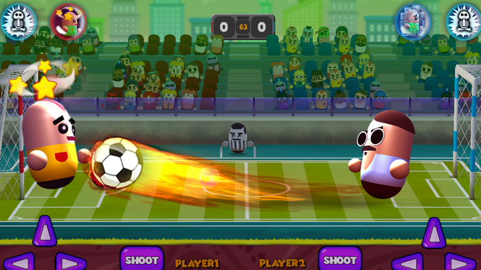 2 Player Head Soccer