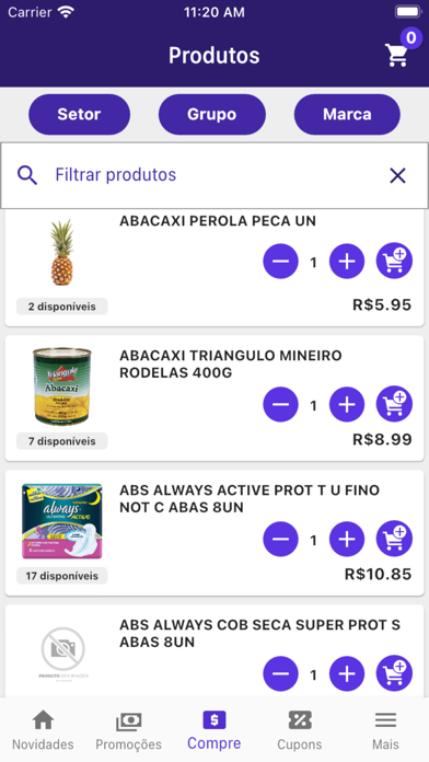 Supermercado Nova screenshot 3