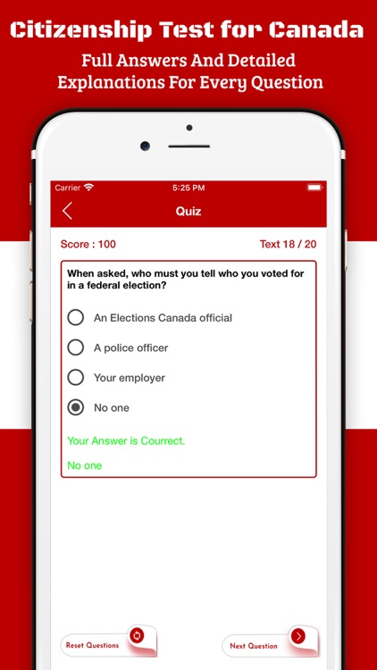 Citizenship Test for Canada screenshot-3