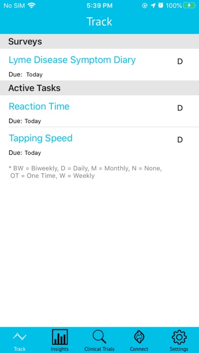 Lyme Symptom Tracker screenshot 2