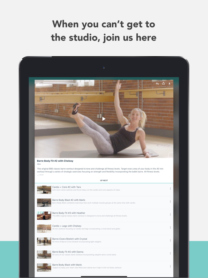 Barre Body Studio On Demand