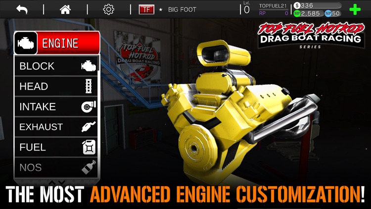 Drag Racing Boat Game - HotRod screenshot-3