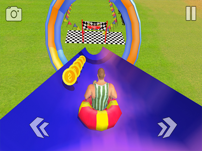 гонки в аквапарку