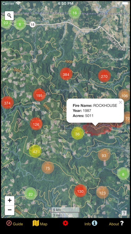 Oregon NW Mushroom Forager Map screenshot-0