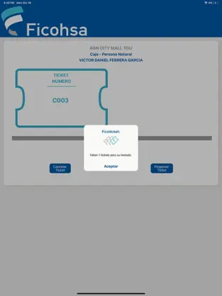 Screenshot 3 FicoTicket iphone