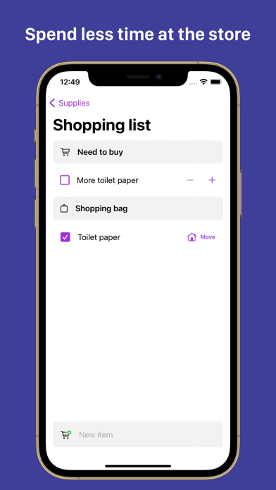 Supplies - home inventory app screenshot 3