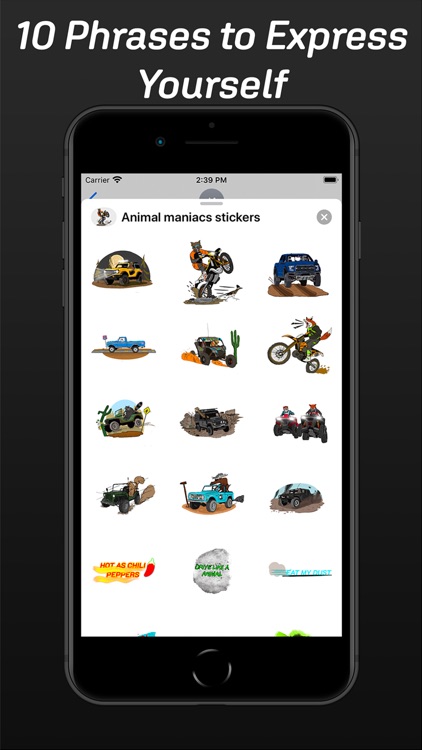 Moto Maniac Sticker Pack