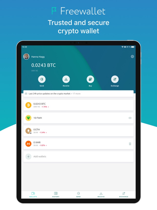 Multi Crypto Wallet-FreeWallet?