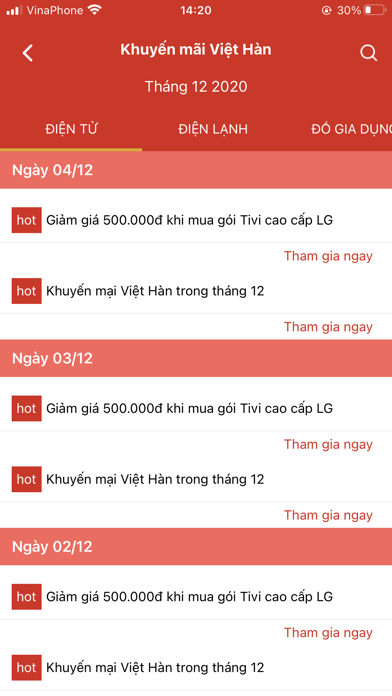 Điện Máy Việt Hàn screenshot 2
