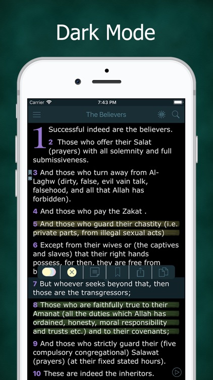 Noble Quran in English & Audio screenshot-3
