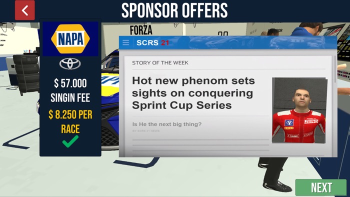 Stock Car Racing Simulator 21