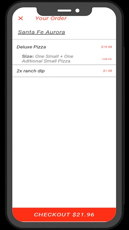 Santa Fe Pizza screenshot-3