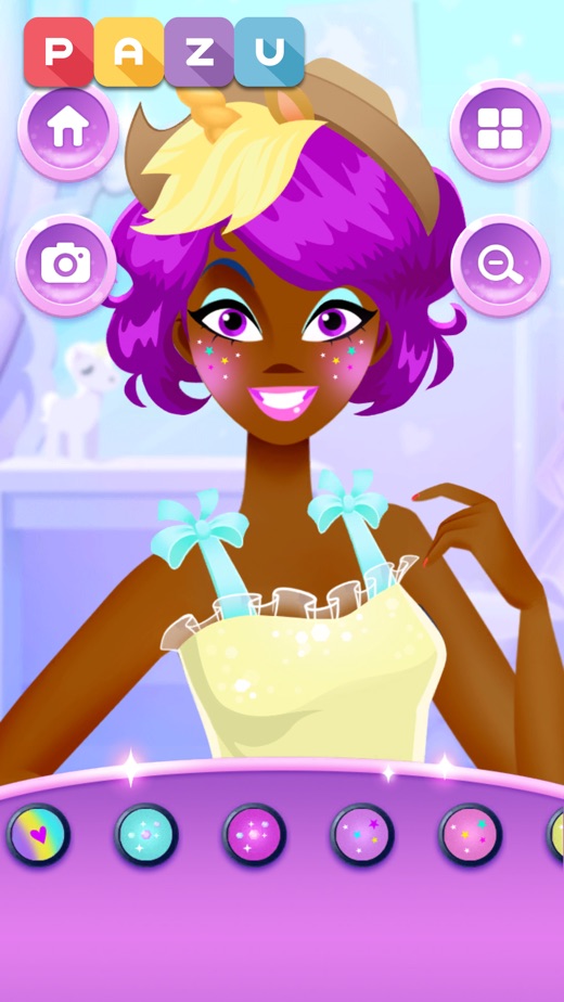 【图】Makeup girls unicorn dress up(截图3)