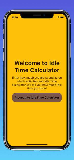 Idle Time Calculator