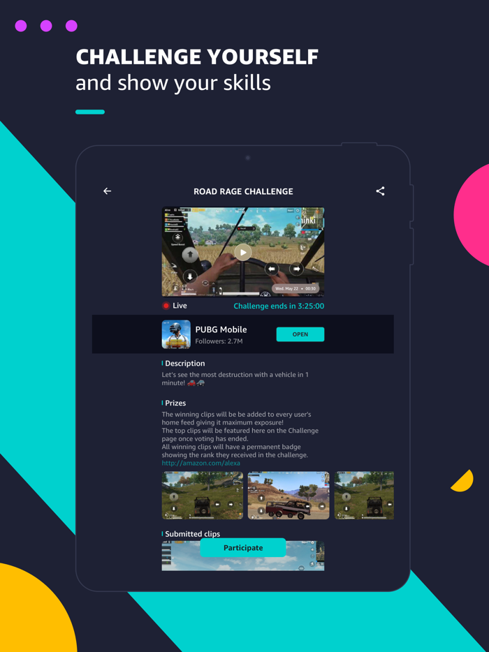 GameOn Record Game Clips