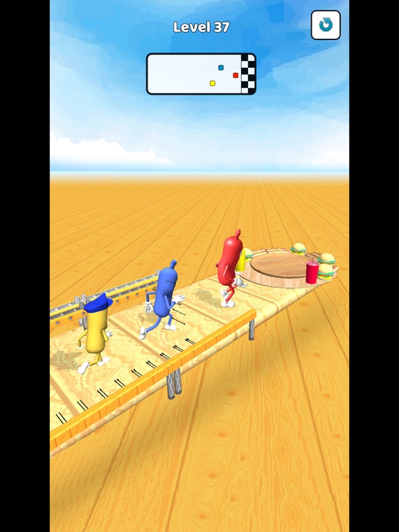 Wacky Sausage: Funny Race Game screenshot 4