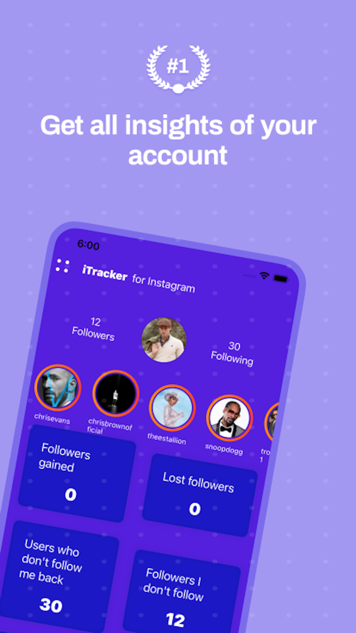 Track followers for Instagram