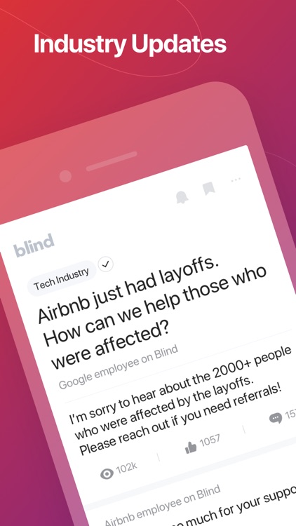 Blind - Workplace Community