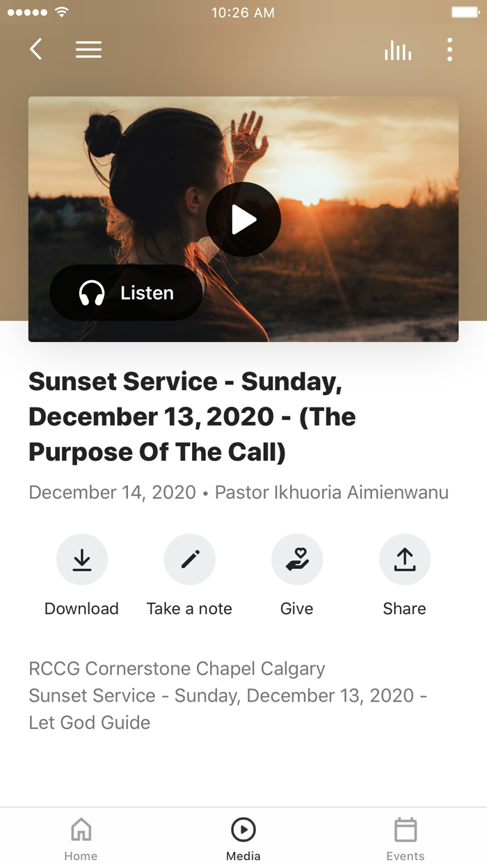 RCCG Cornerstone Chapel