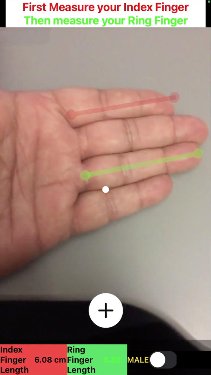 DigitPalmistry Length Matters